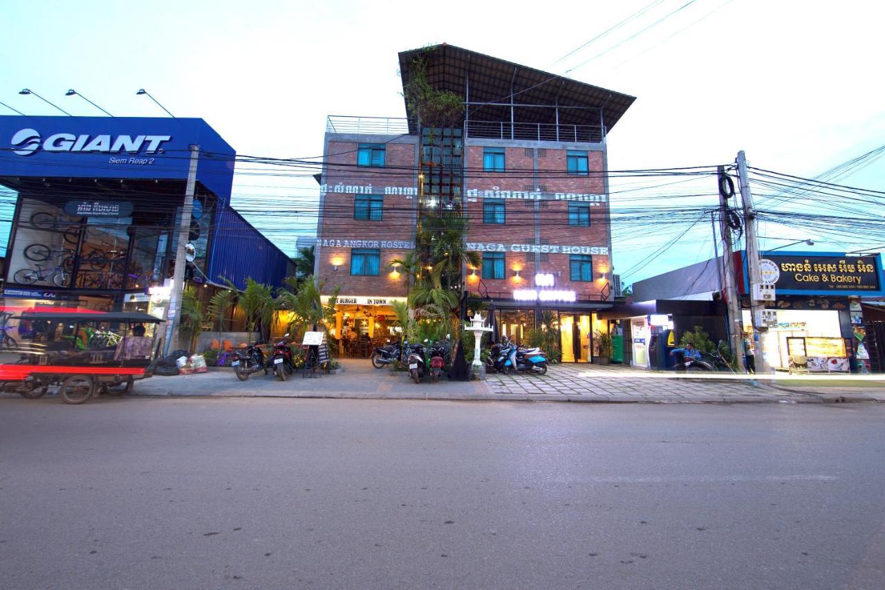 Naga Angkor Hostel Siem Reap Eksteriør bilde